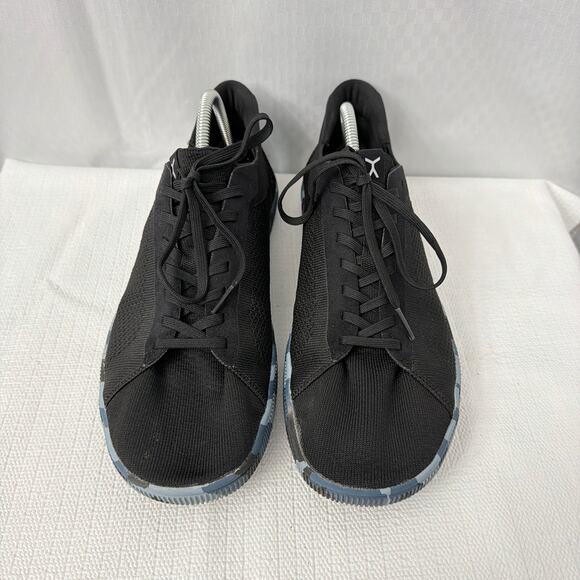 Flux Shoes Mens Size 11.5 Adapt Trainer Black Blue Camo Barefoot Knit Sneakers main image 6
